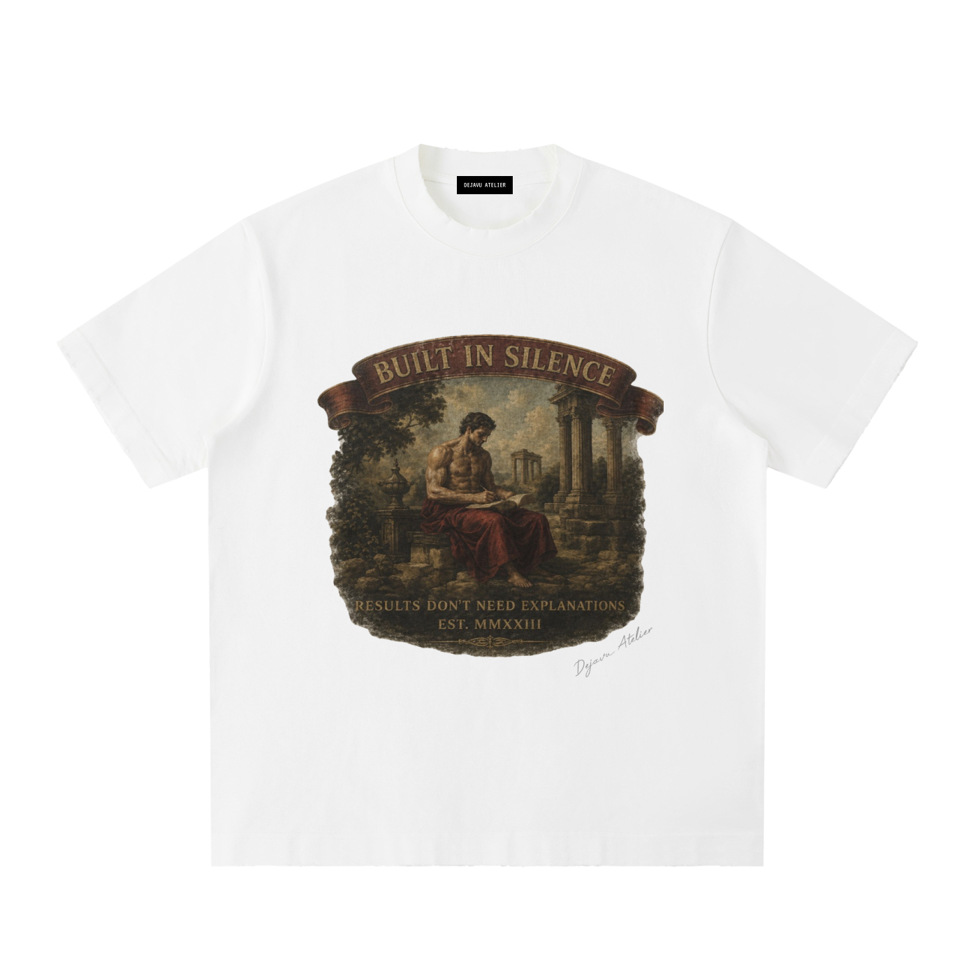 BIS Heavyweight Vintage Washed Frayed T-Shirt