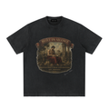BIS Heavyweight Vintage Washed Frayed T-Shirt