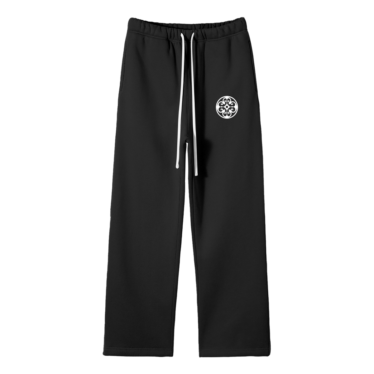 Unisex Solid Fleece Sweat Pants