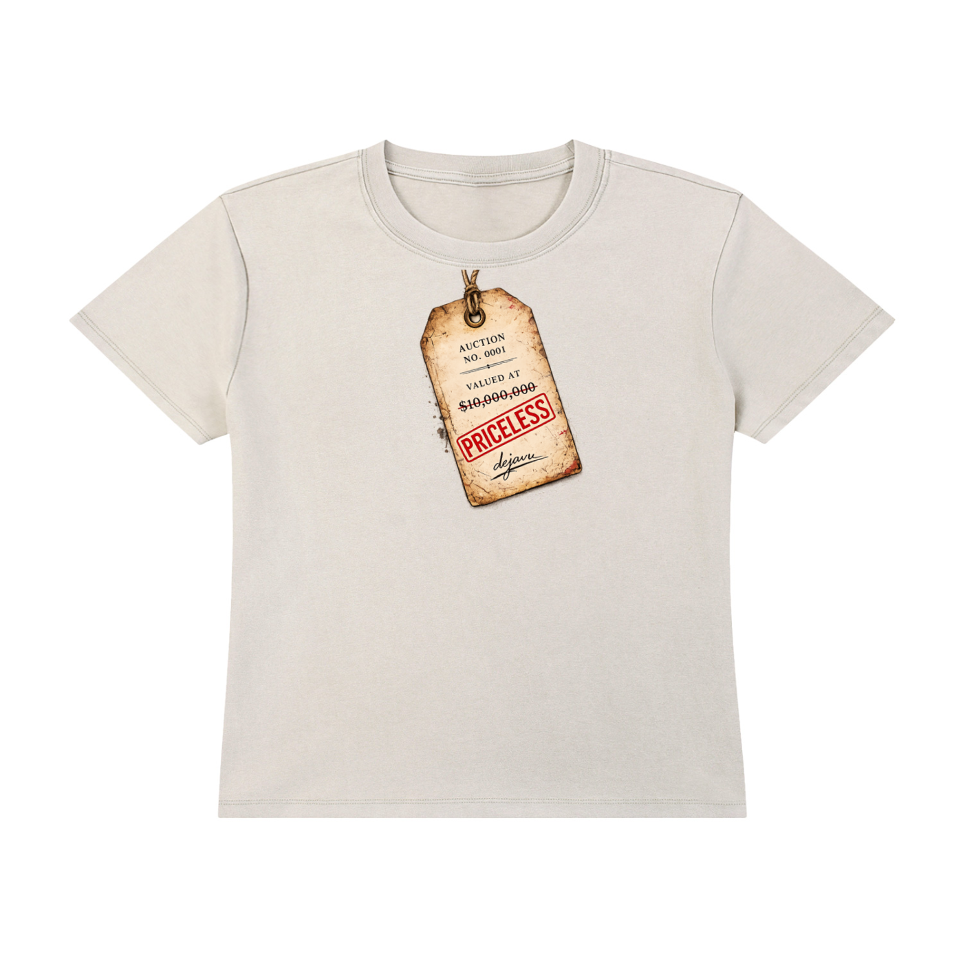 Priceless Vintage Wash Drop Shoulder Top