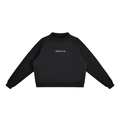 Essential Mock-Neck Crew Sweatshirt