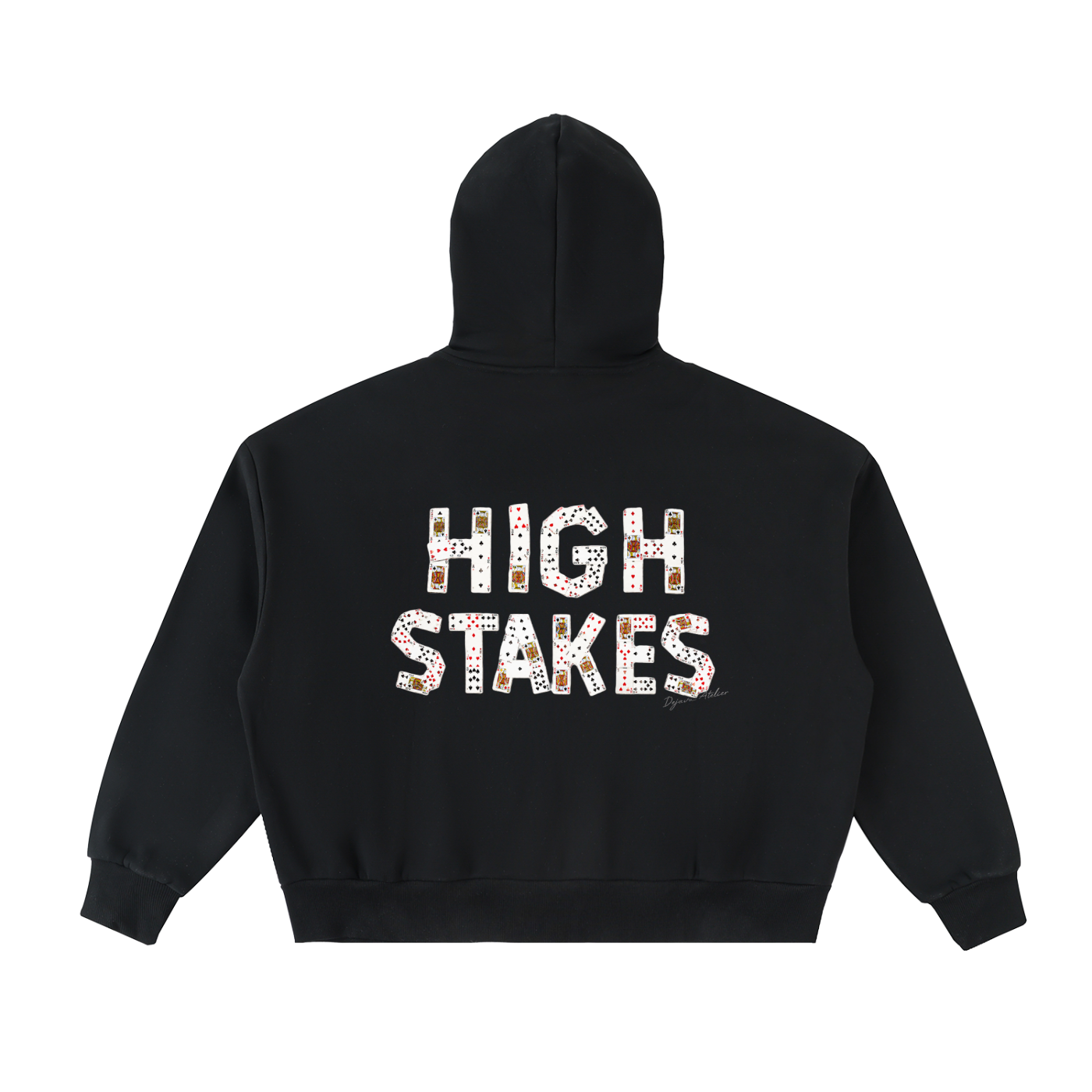 ALL IN Fleeced Full-Zip Boxy Hoodie