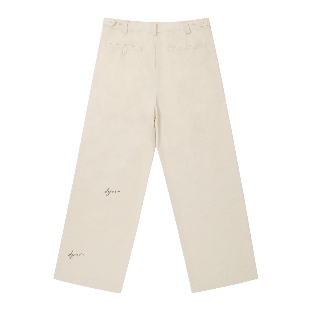 Signature Adjustable Waist Straight-Leg Pants
