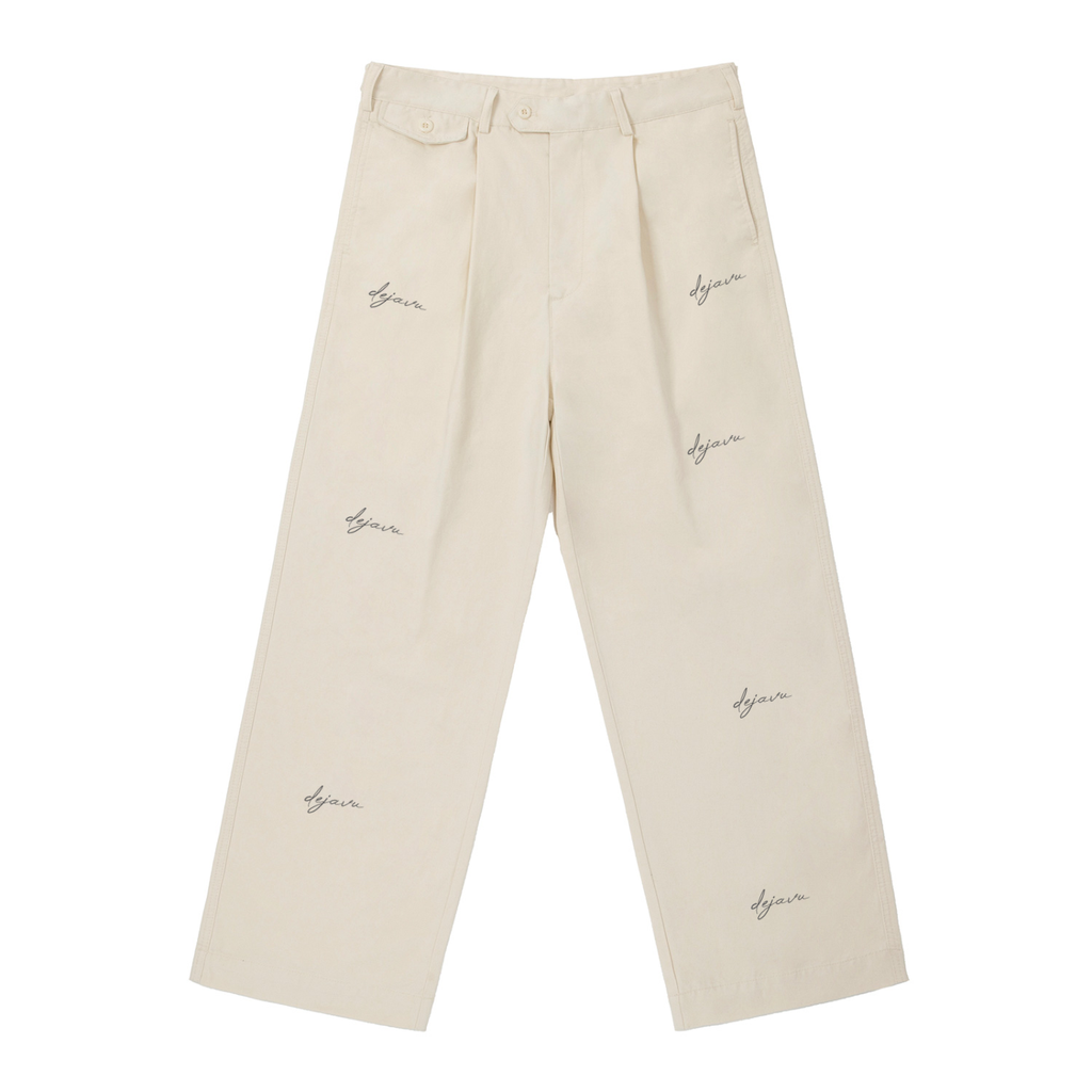 Signature Adjustable Waist Straight-Leg Pants