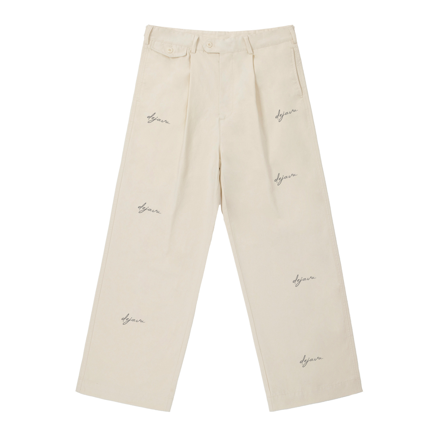 Signature Adjustable Waist Straight-Leg Pants