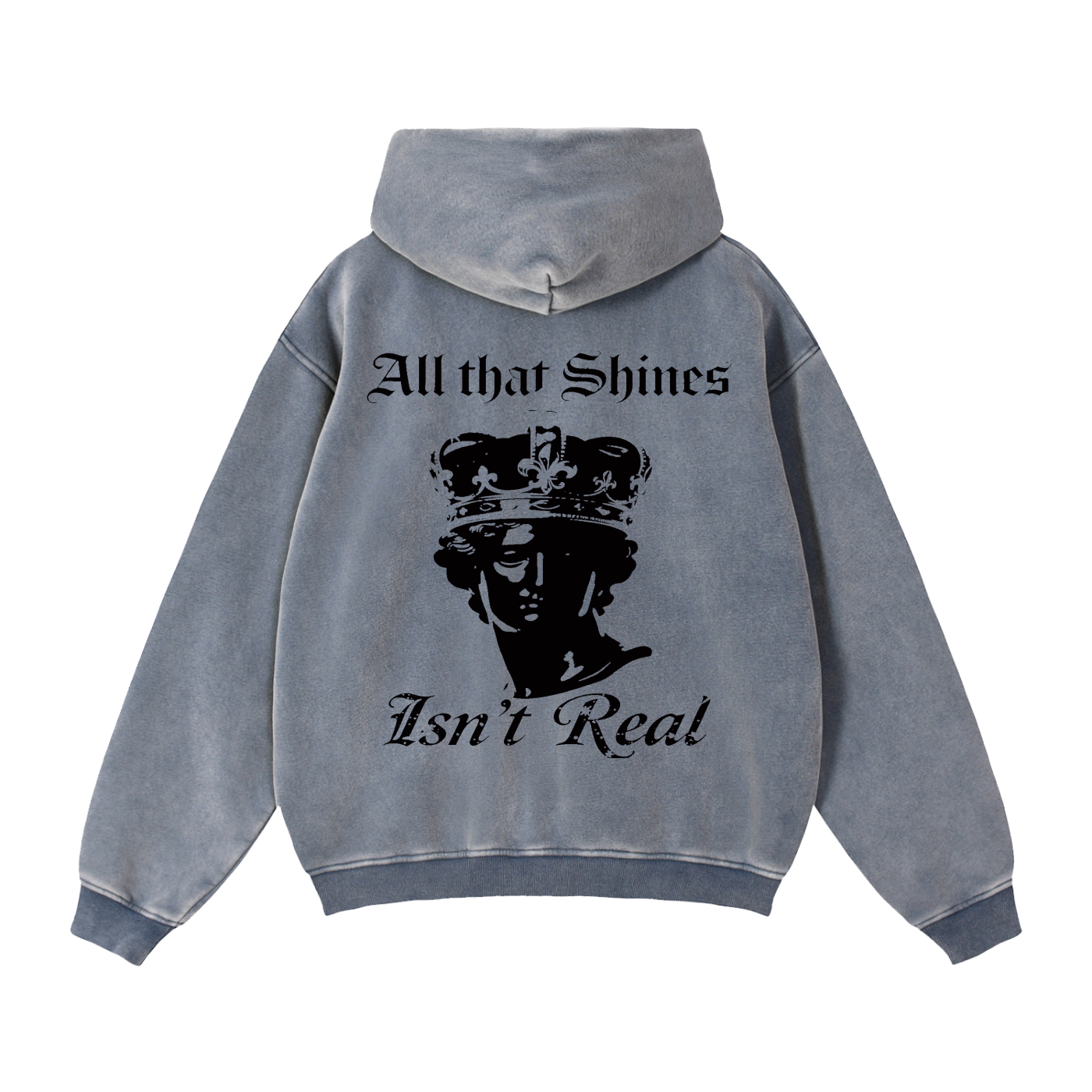 Mirage Zip-Through Boxy Fleece Hoodie