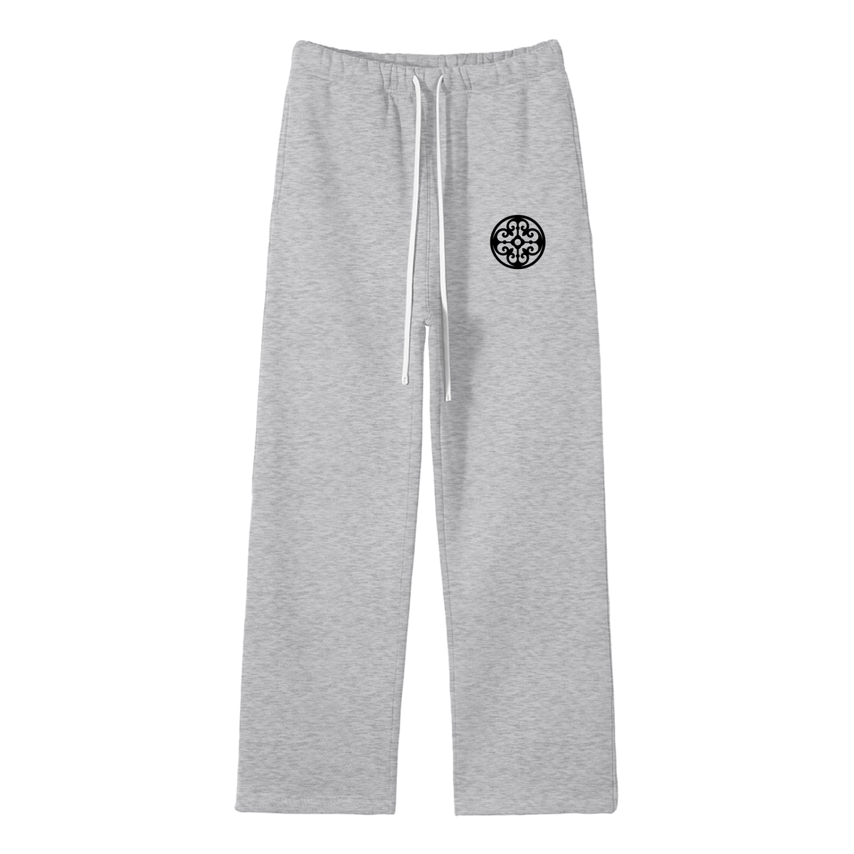 Unisex Solid Color Fleece sweat Pants