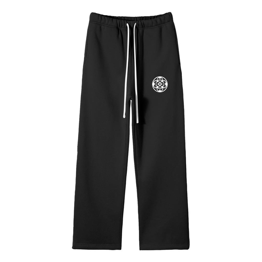 Unisex Solid Fleece Sweat Pants