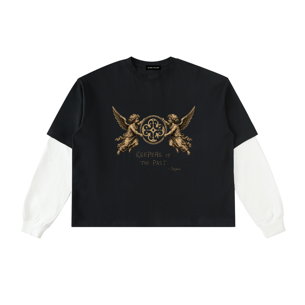 Layered long sleeve T-Shirt