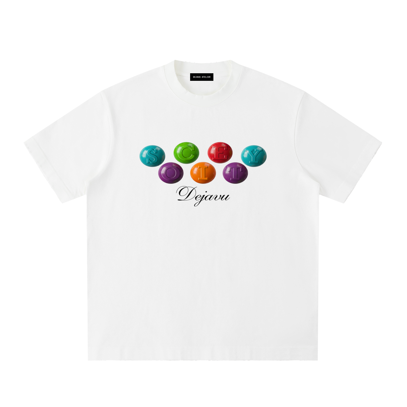 Heavyweight Vintage Washed Frayed T-Shirt