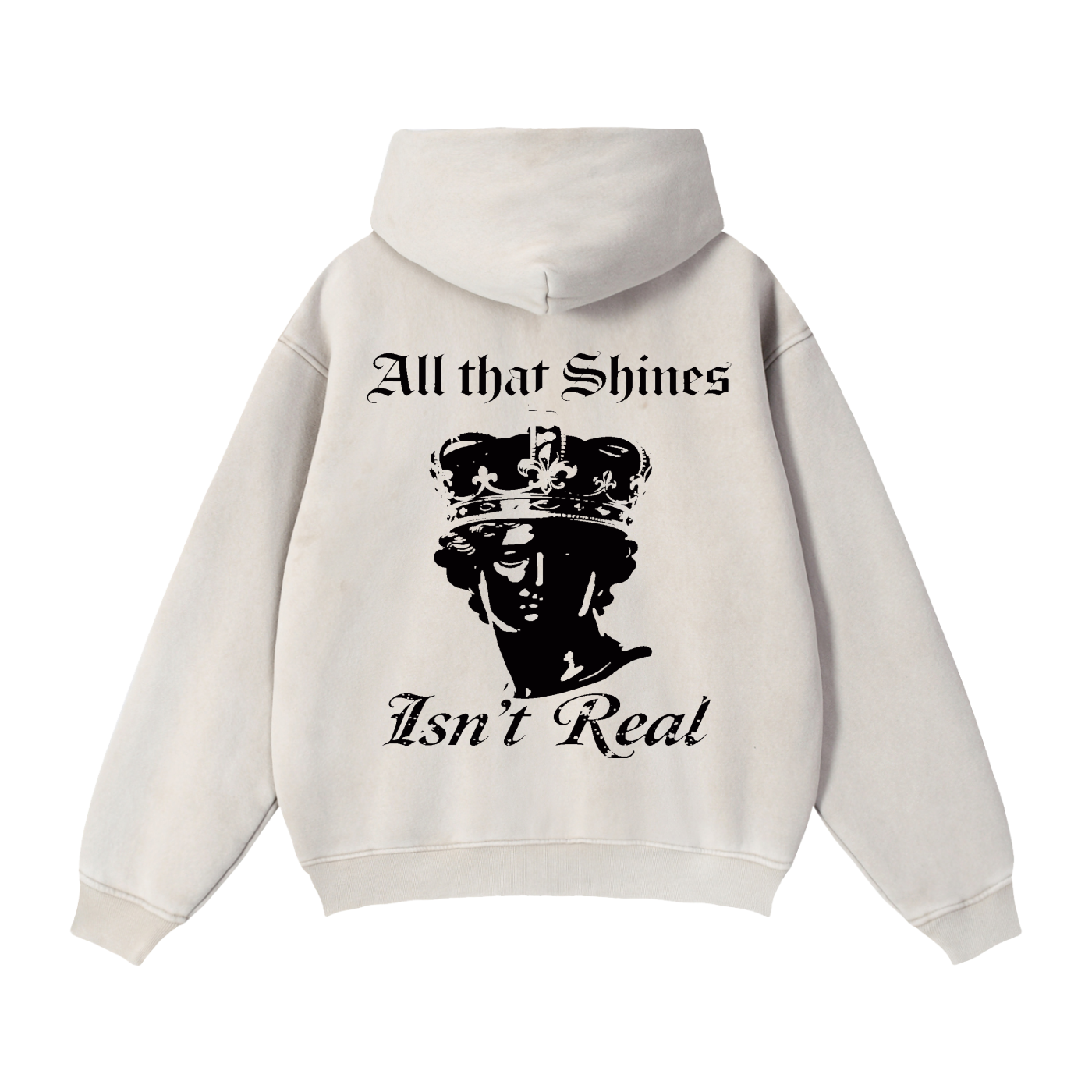 Mirage Zip-Through Boxy Fleece Hoodie